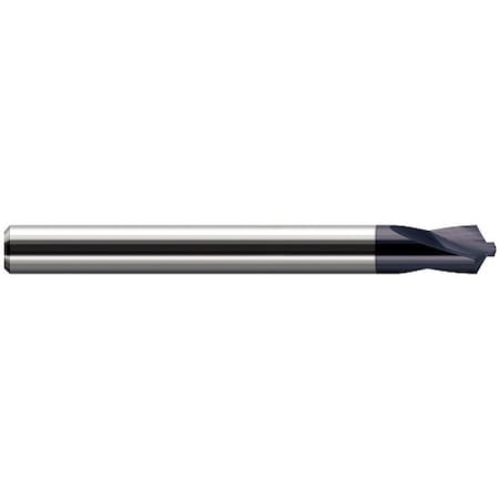 Harvey Tool 2.3mm Drill dia. x 120 deg. Included Carbide No T15 Combined Drill & Countersink, 2 Flutes 725015-C6
